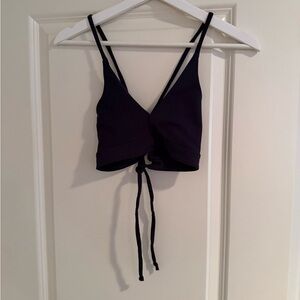 Five Dancewear Black Strappy Crop Top